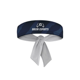 George Fox University | Phantom Series | Tied Headband Blue